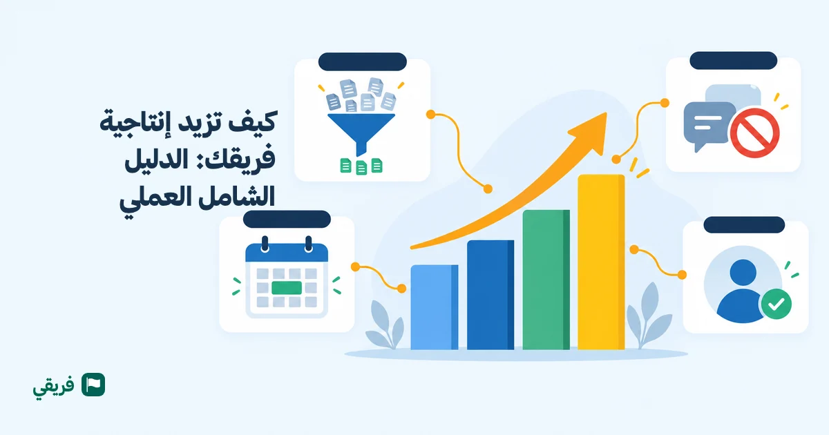 كيف تزيد إنتاجية فريقك: الدليل الشامل العملي